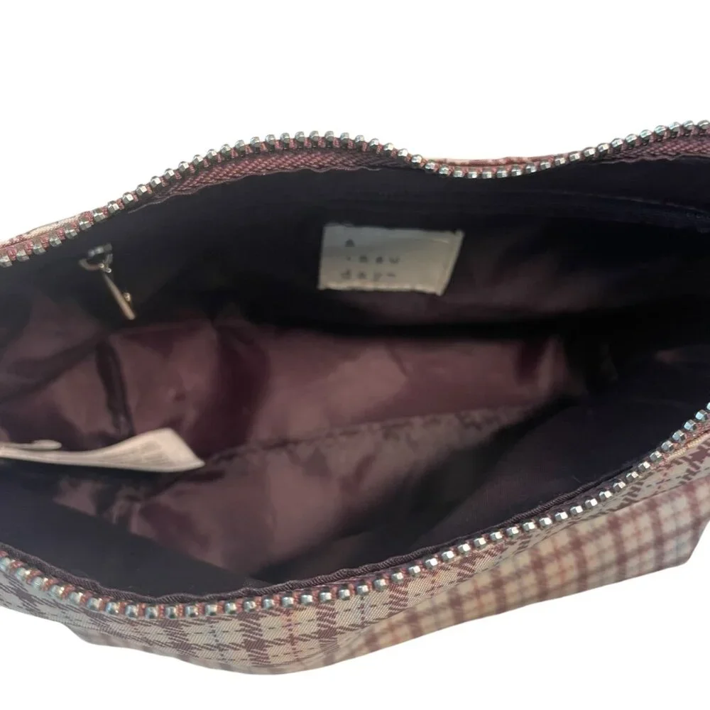 A New Day Plaid Crossbody Bag Stylish Everyday Casual Wear Retro‎ Chic Stylish